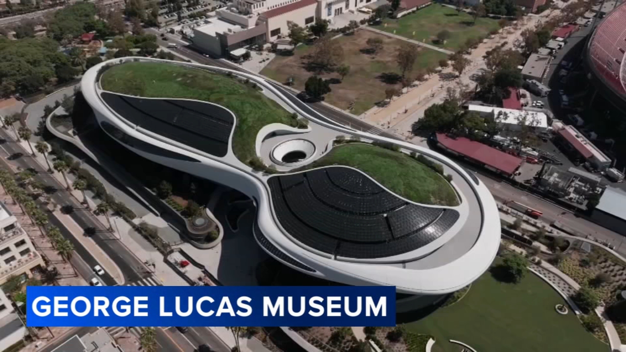 A peek inside the Lucas Museum of Narrative Art before this month's grand opening