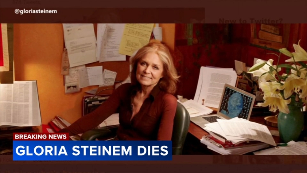 Gloria Steinem, feminist icon and journalist, dies at 92