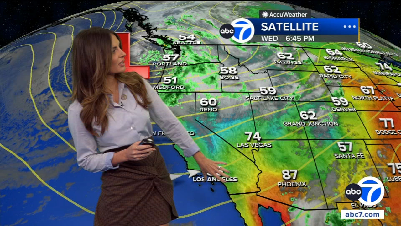 SoCal sees below-average temps ahead of tropical moisture