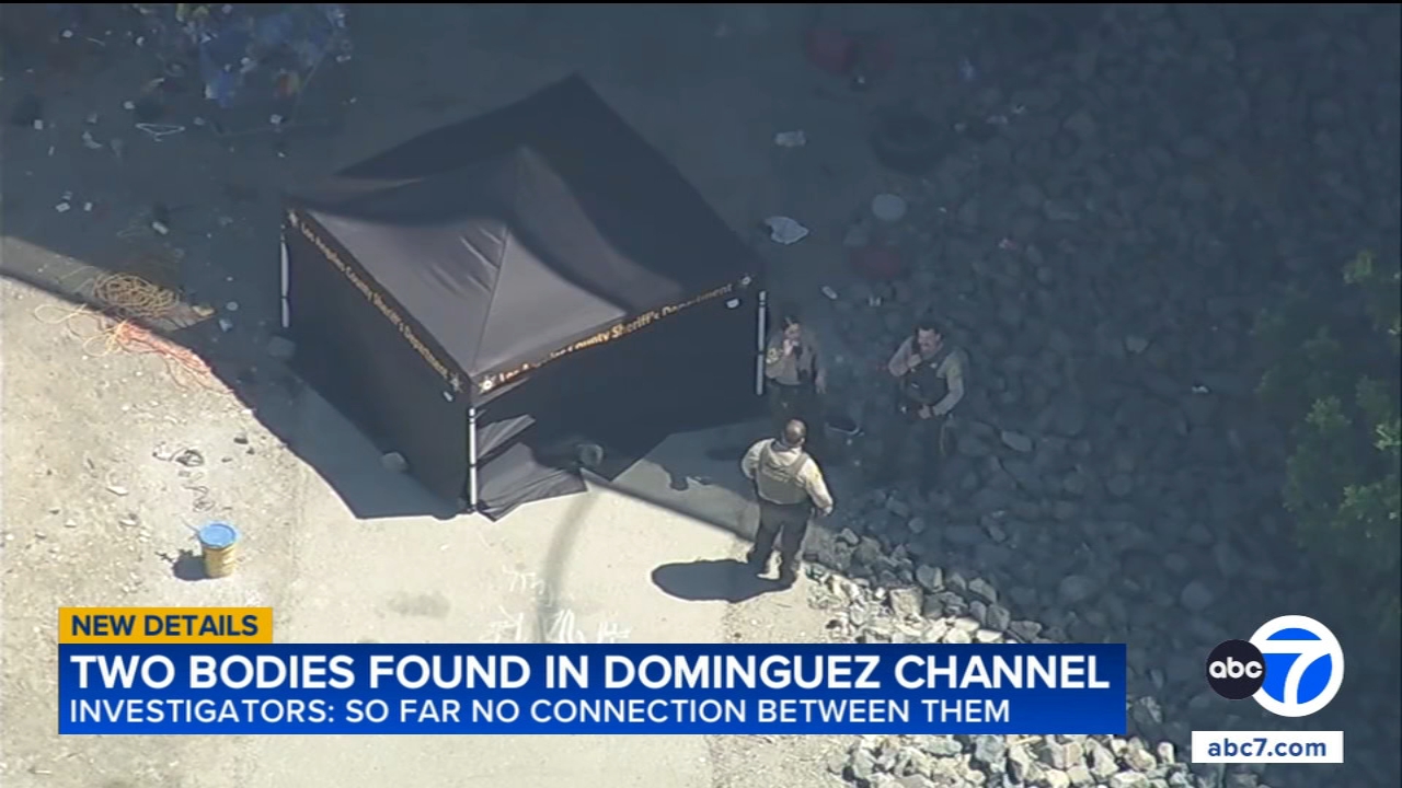 No evidence links bodies found along Dominguez Channel: LASD