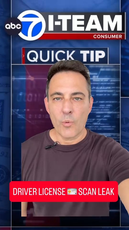 I-Team warning: Driver's license scan leak