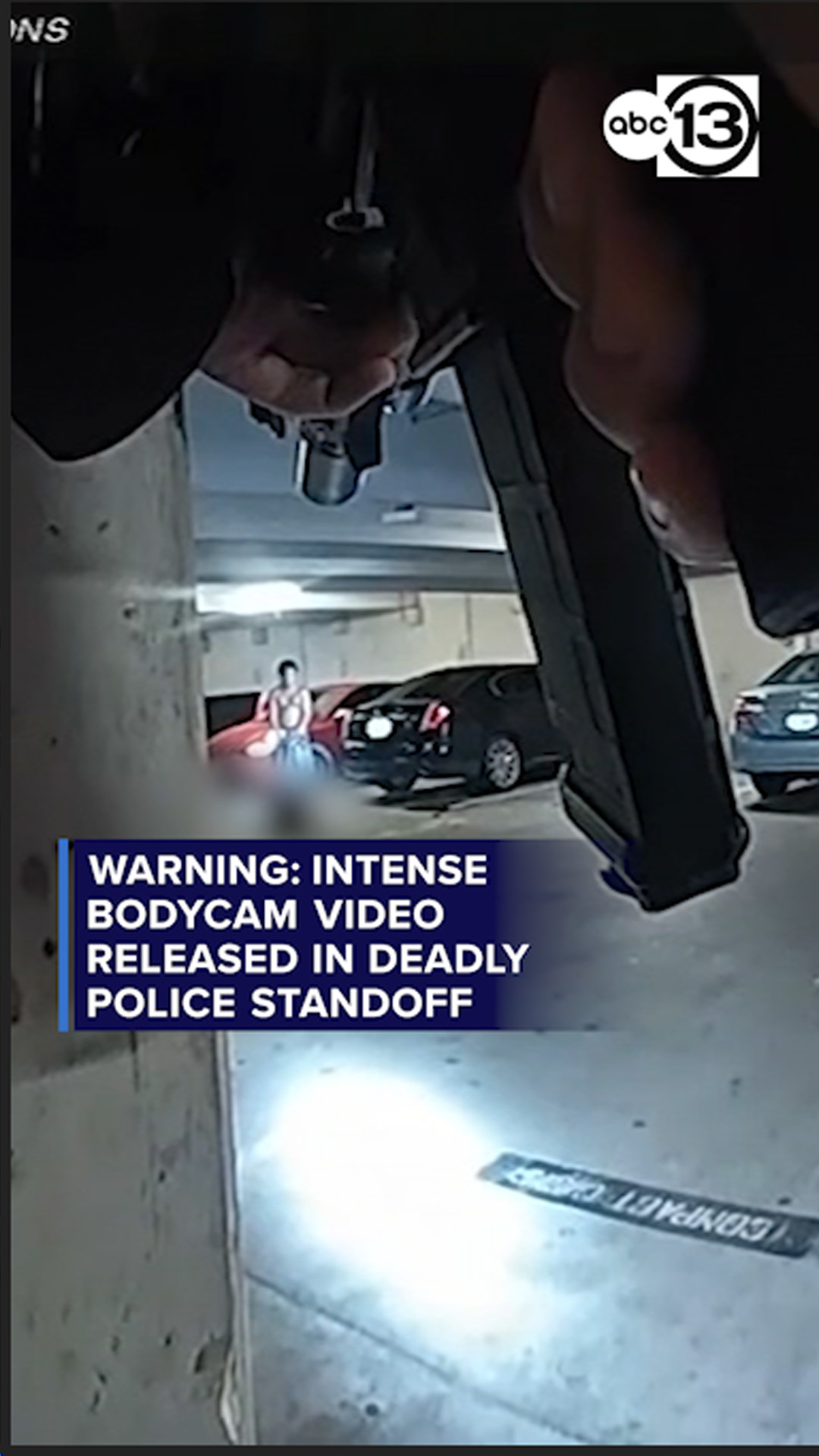 Bodycam video of officers shooting armed man
