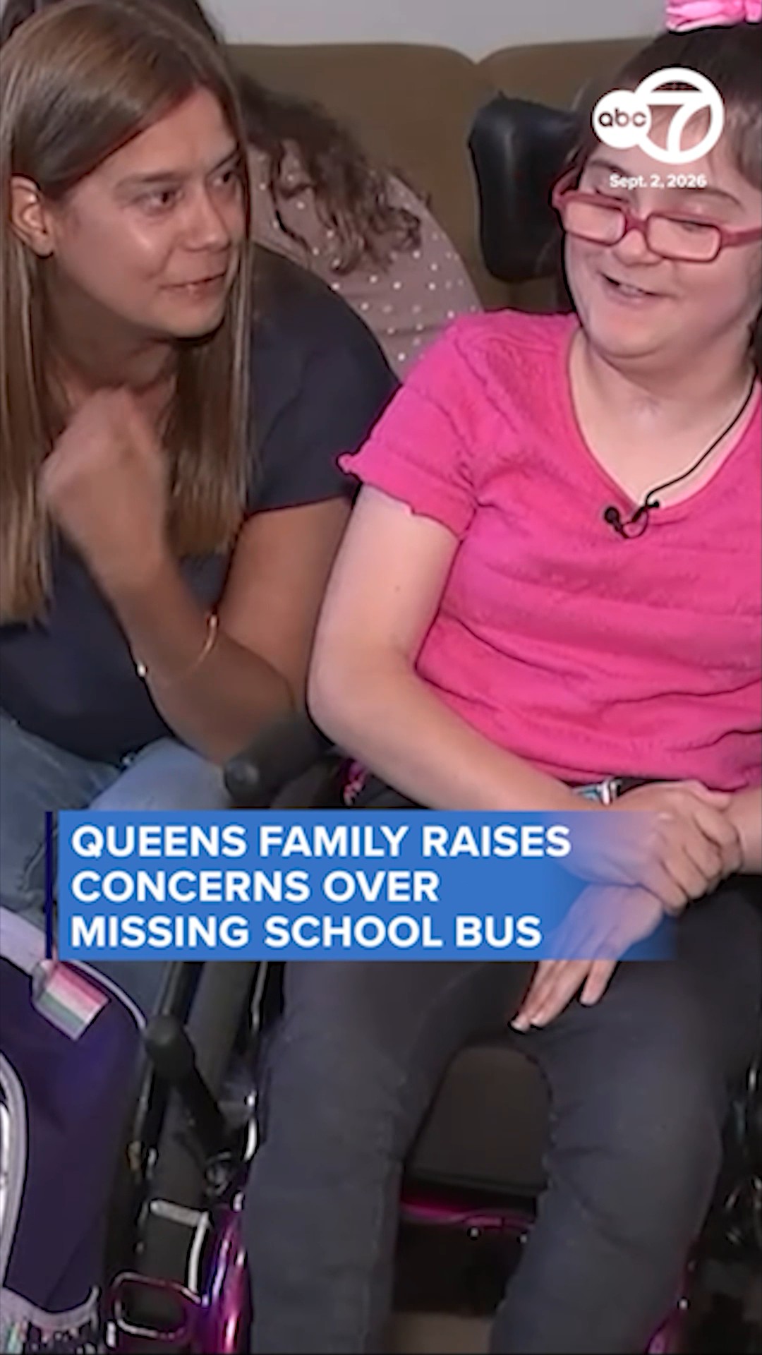 Queens family raises concern over missing school bus