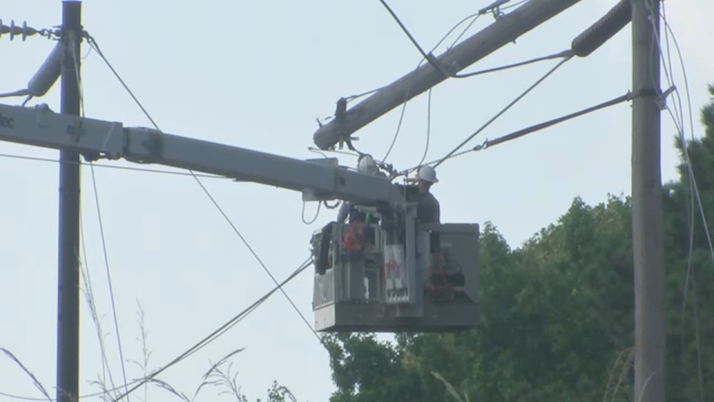 Damaged power lines leave thousands without electricity in Wake County