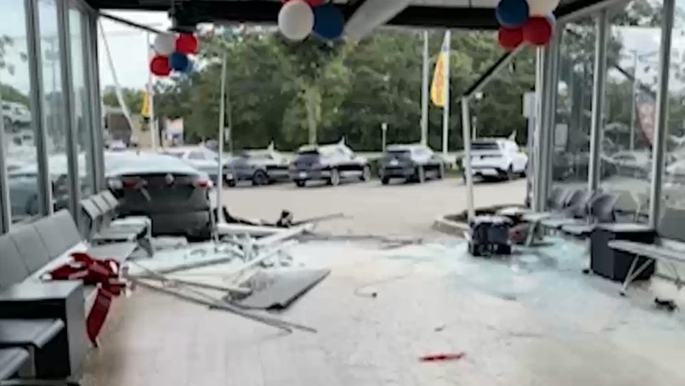 Nissan dealership in Medford, Long Island hit by brazen smash-and-grab heist