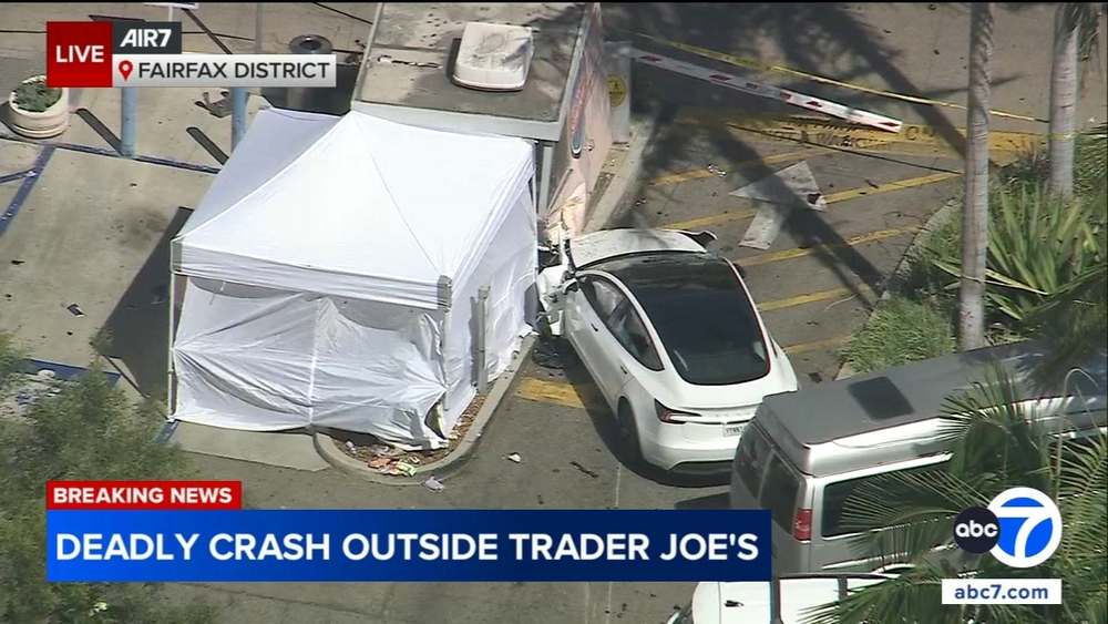 Multiple pedestrians struck by car outside Trader Joe's