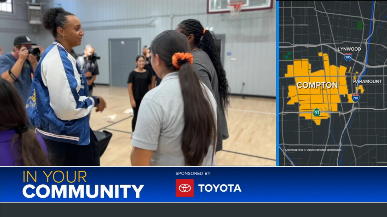 Haleigh Washington inspires next generation of volleyball players in Compton