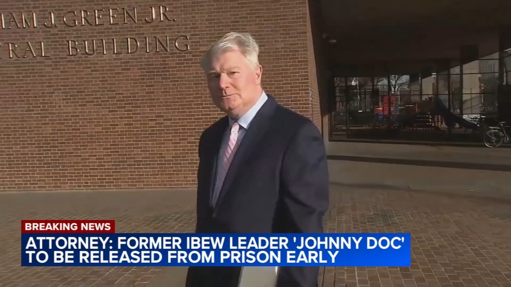 Trump commutes sentence of ex-labor boss Johnny Doc, lawyer says
