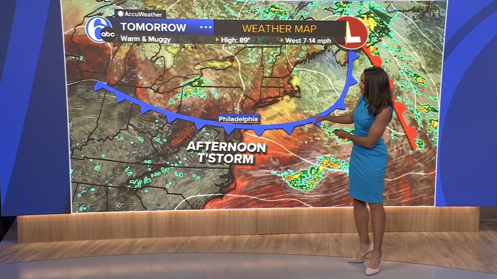 AccuWeather: Steamy end to the work week
