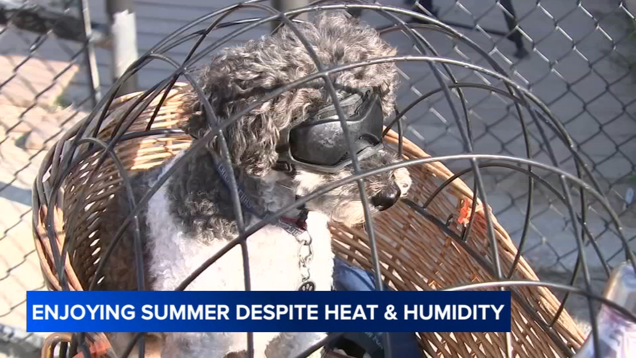 Chicagoans again coping with hot weather