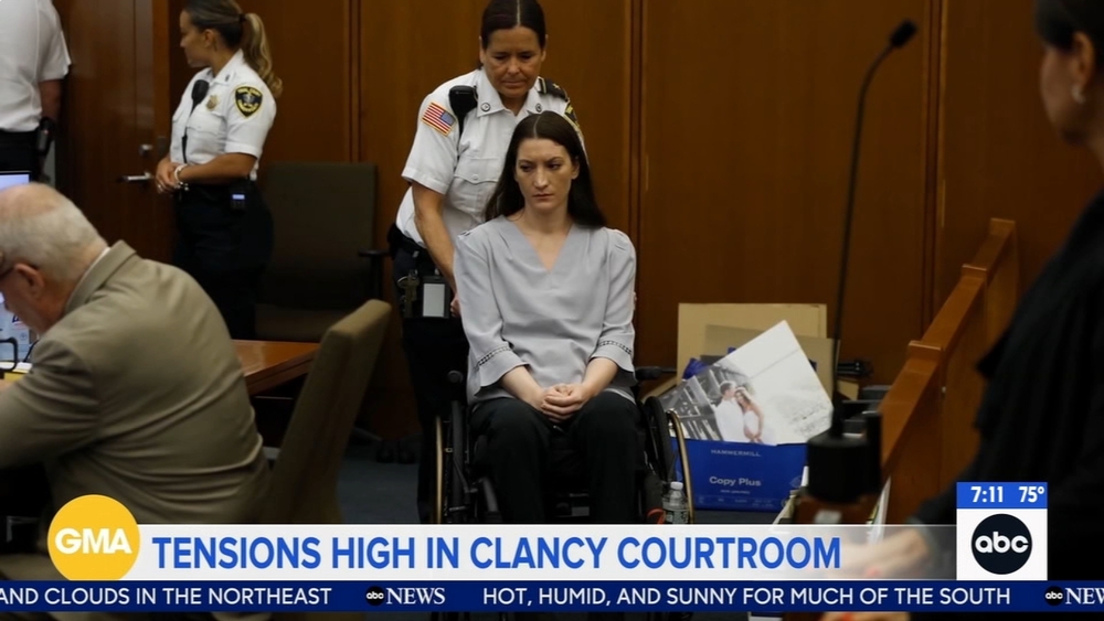 Tensions high in Clancy courtroom as defense blames 1 juror for deadlock