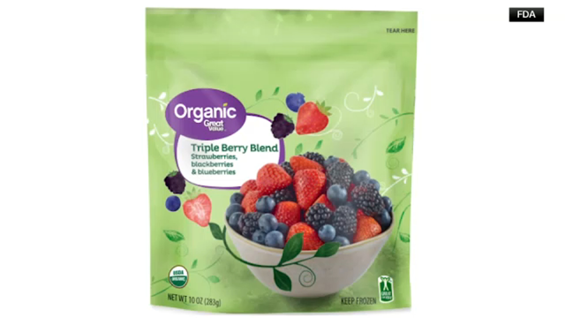 Recall of Great Value Frozen Organic Triple Berry Blend has expanded, due to potential contamination of E. Coli