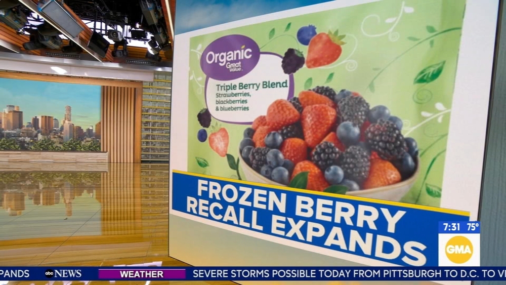 Frozen berry recall due to possible E. coli contamination expanded: FDA