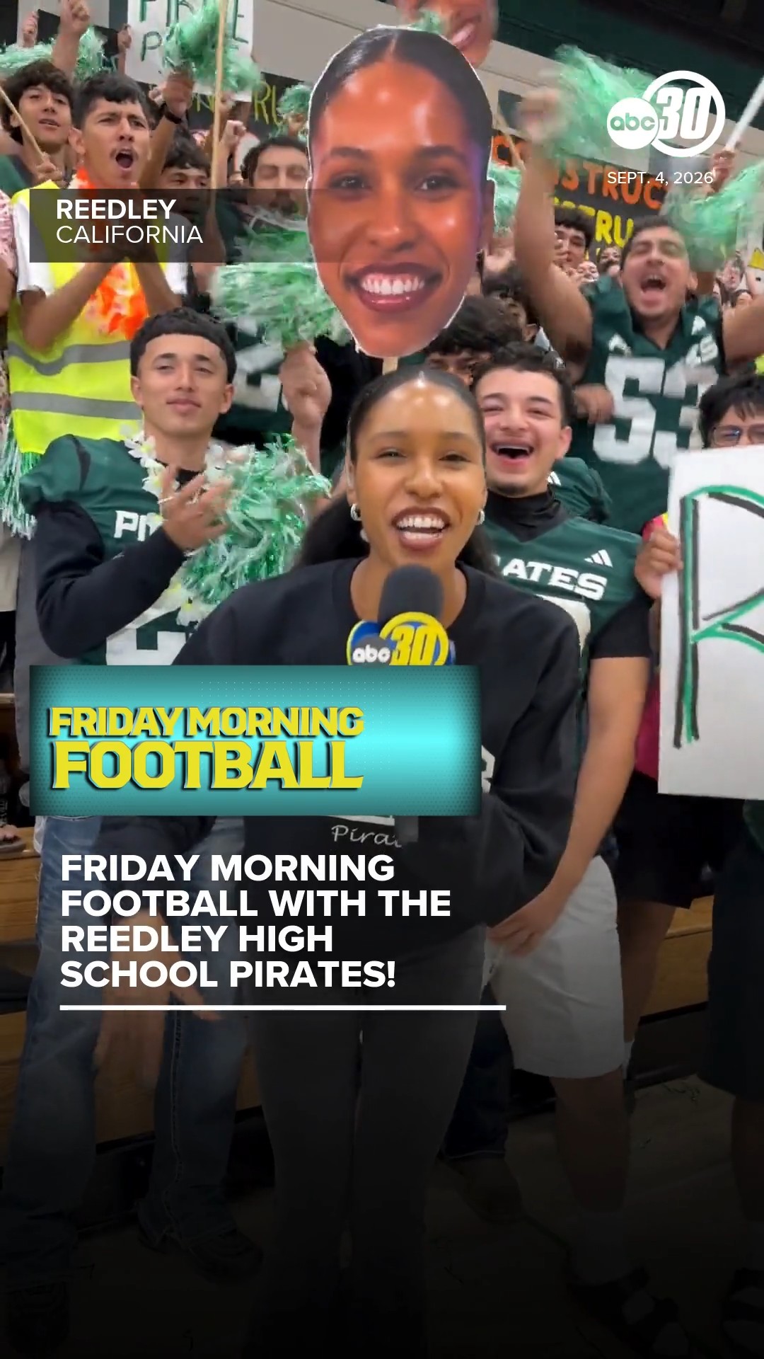 Friday Morning Football at Reedley High School