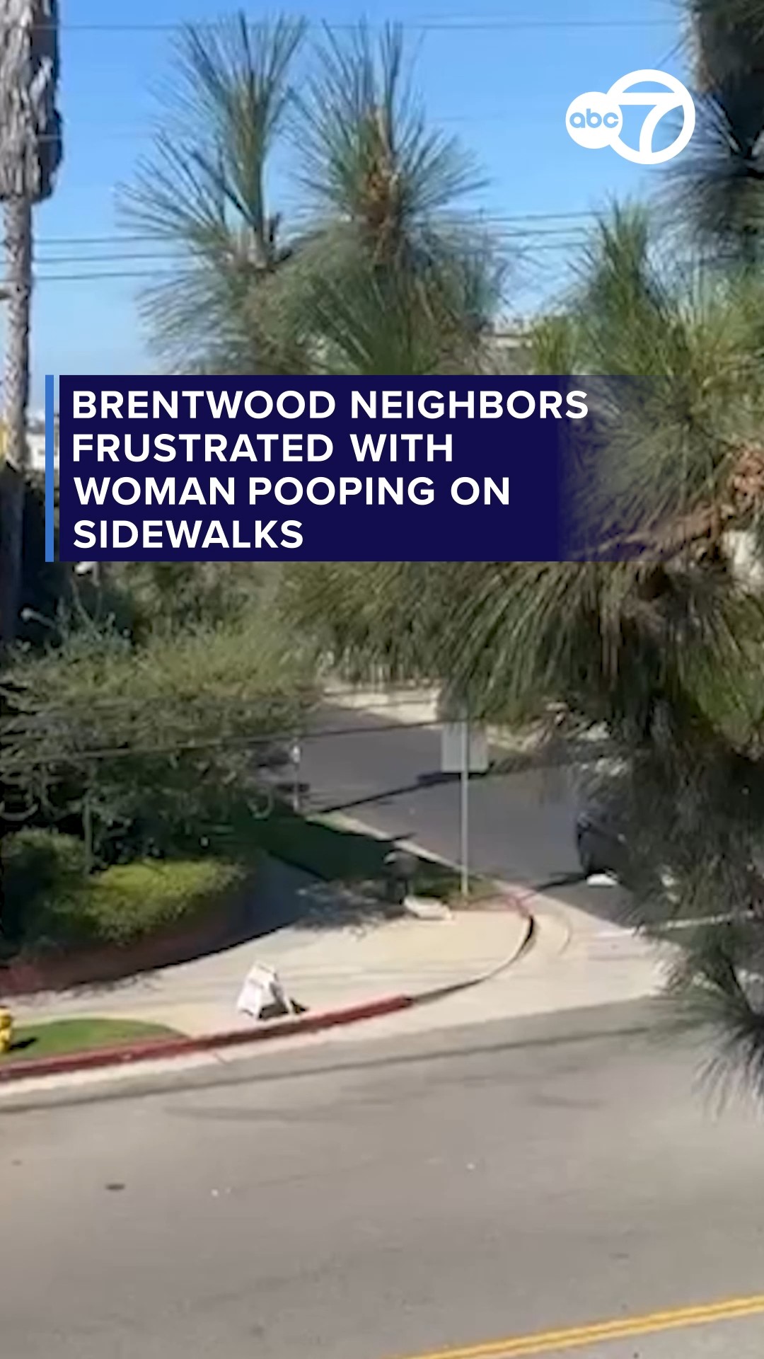 Brentwood neighbors frustrated with woman pooping on sidewalks