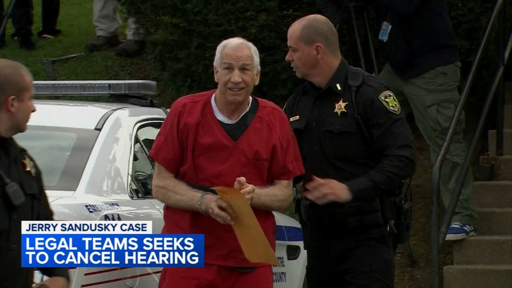Jerry Sandusky seeks to cancel hearing, seek federal remedy for appeal