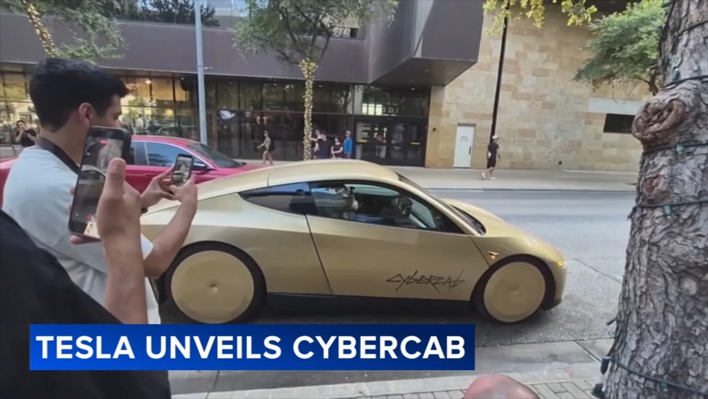 Tesla unveils Cybercab