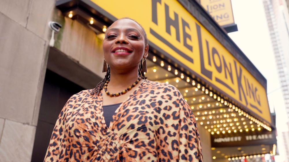Go behind the scenes at The Lion King on Broadway.
