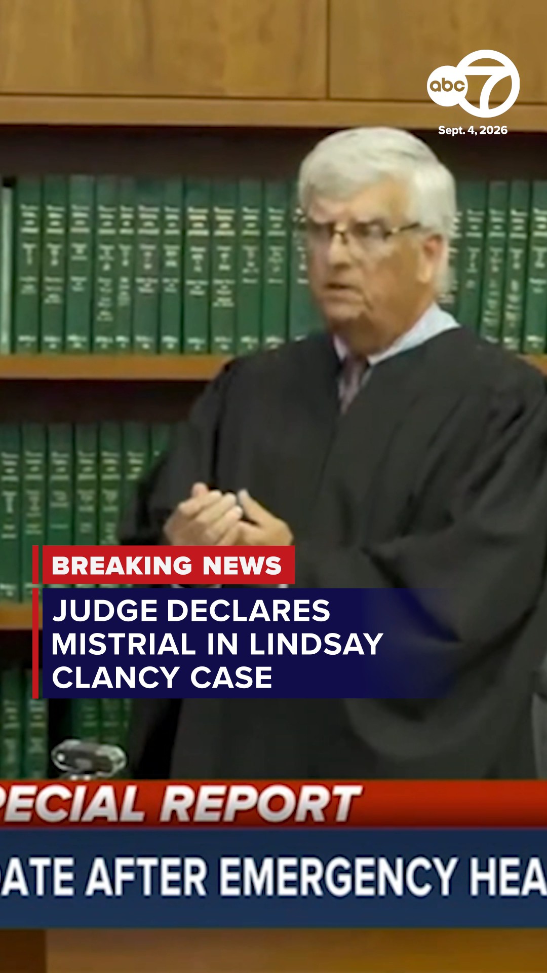 Judge declares mistrial in Lindsay Clancy case