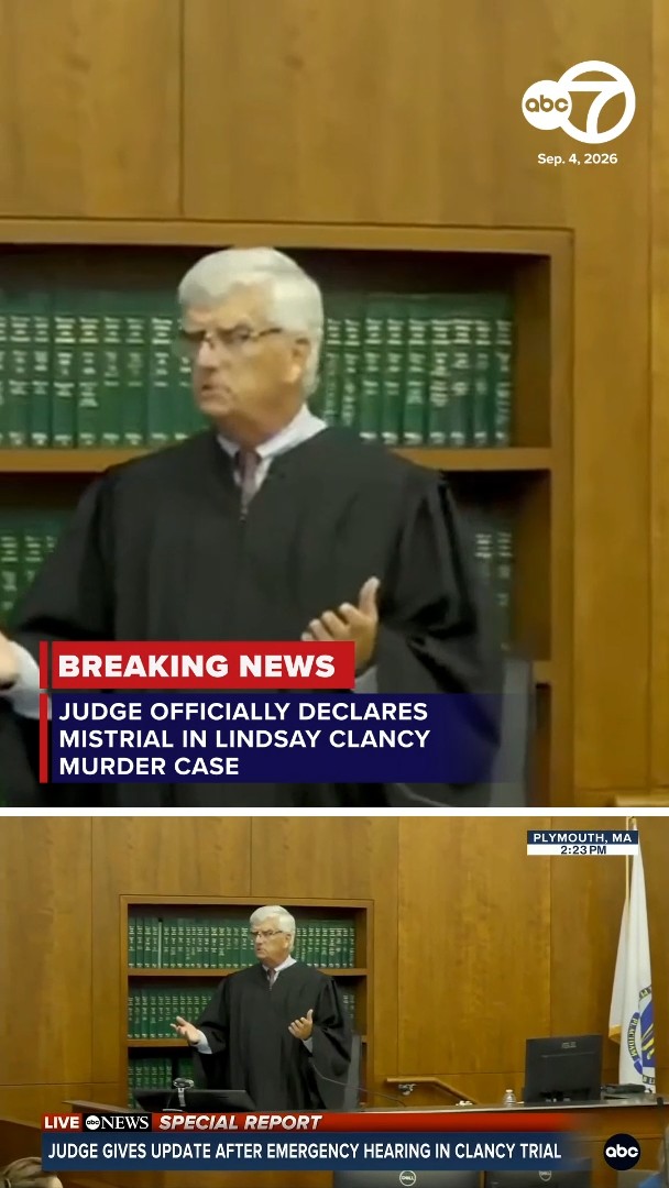 Judge officially declares mistrial in Lindsay Clancy murder case