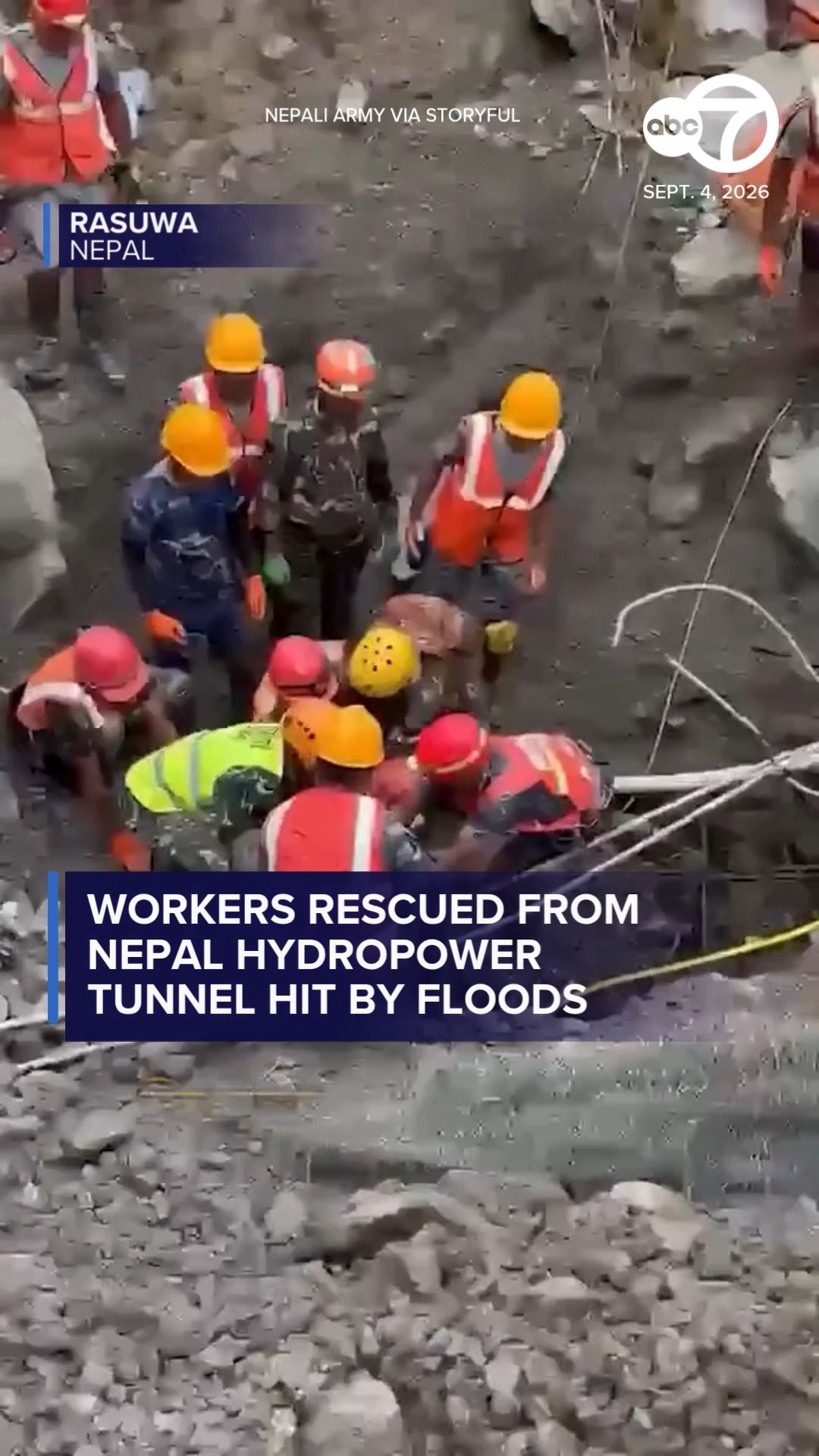 2 rescued alive more than a week after deadly Nepal-Tibet flash flood