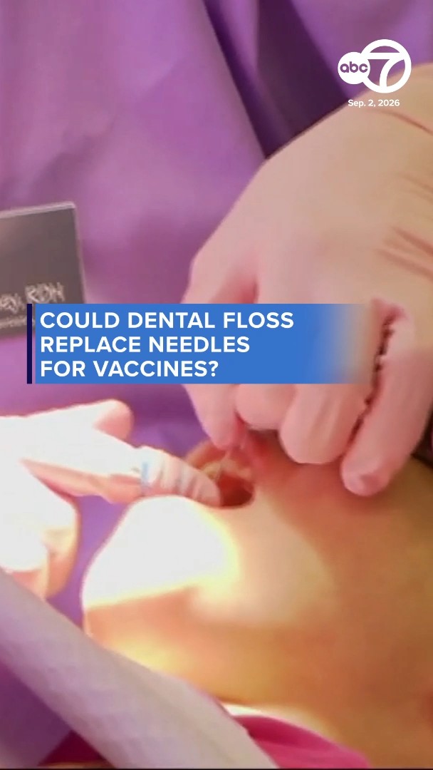 Could dental floss replace shots? Study explores new vaccine method