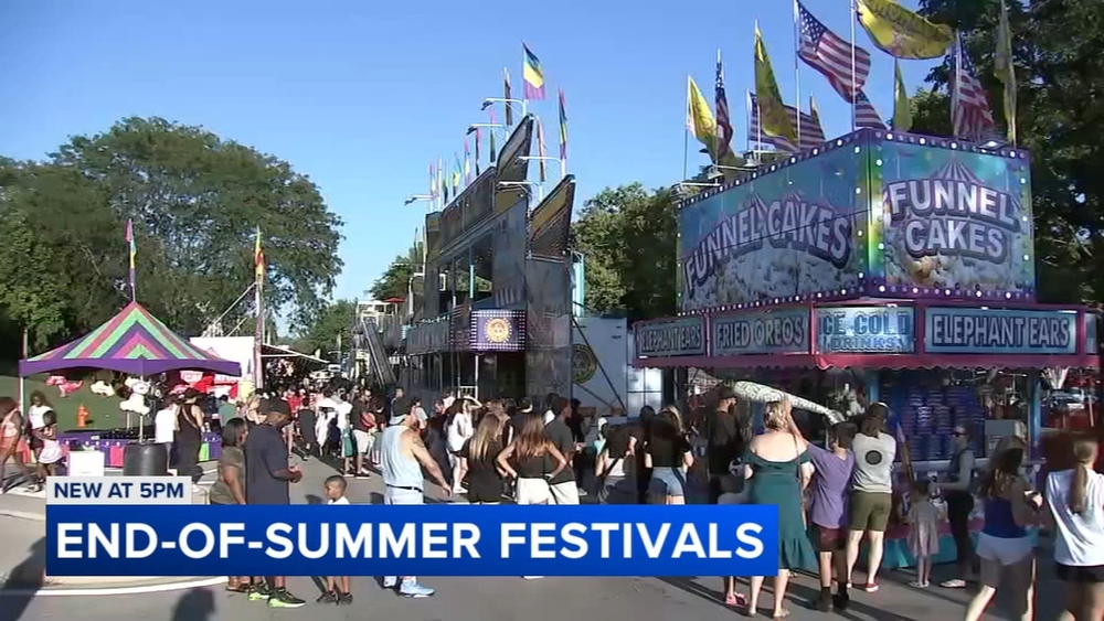 Labor Day weekend end-of-summer festivals kick off across Chicago area