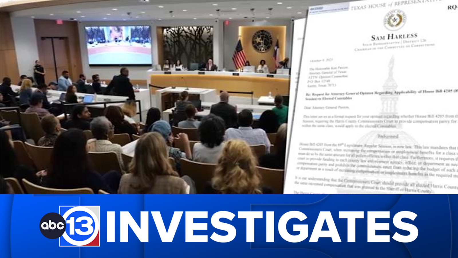 Harris County constables receive $45k each in salary agreement - ABC13 ...