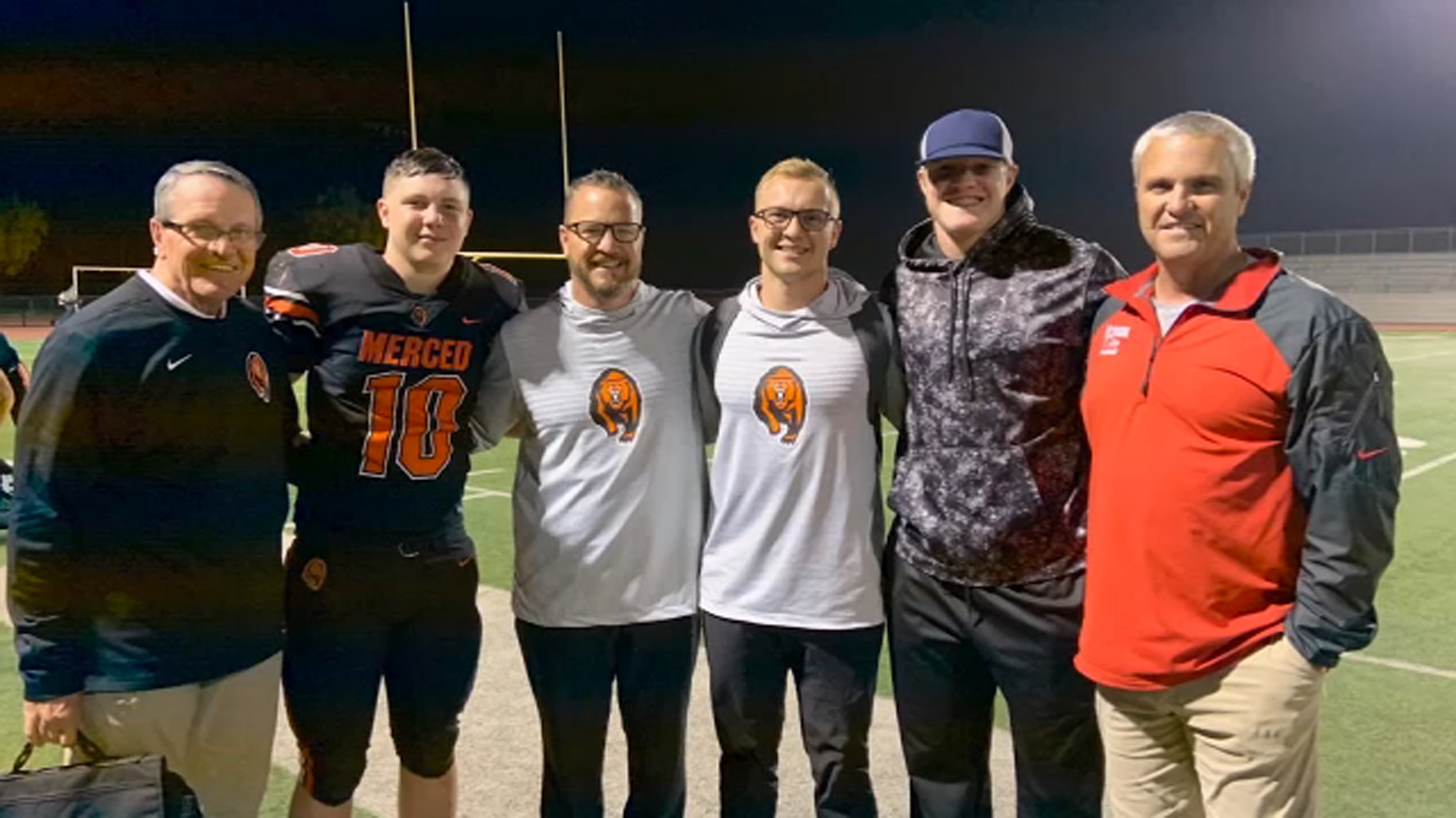 Good Sports: Family tradition grows on the Merced Bears sideline