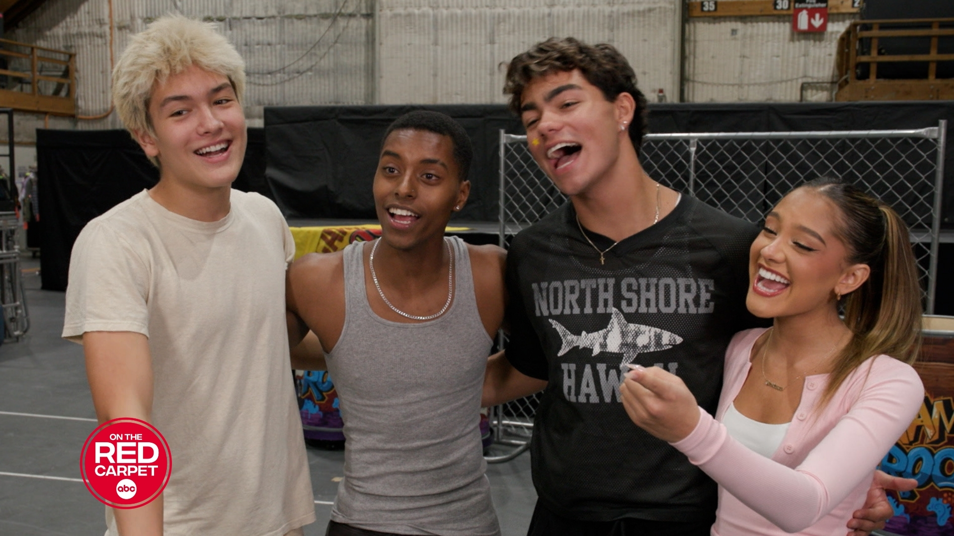 Join Malachi Barton, Liamani Segura during 'Worlds Collide' rehearsal