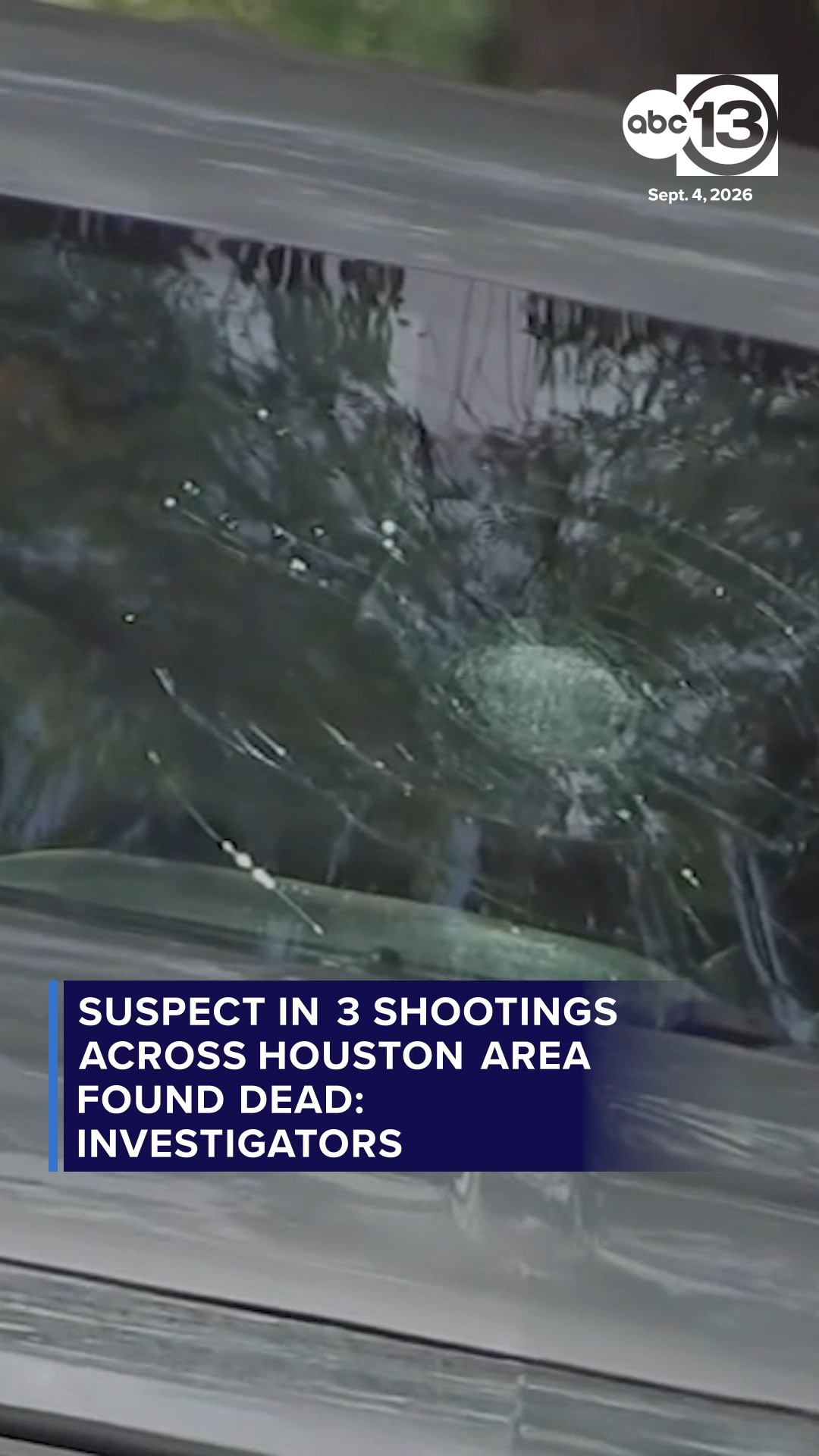Suspect in 3 shootings across Houston area found dead: investigators