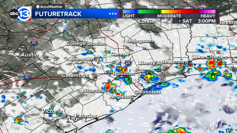 Heavy downpours expected again Saturday