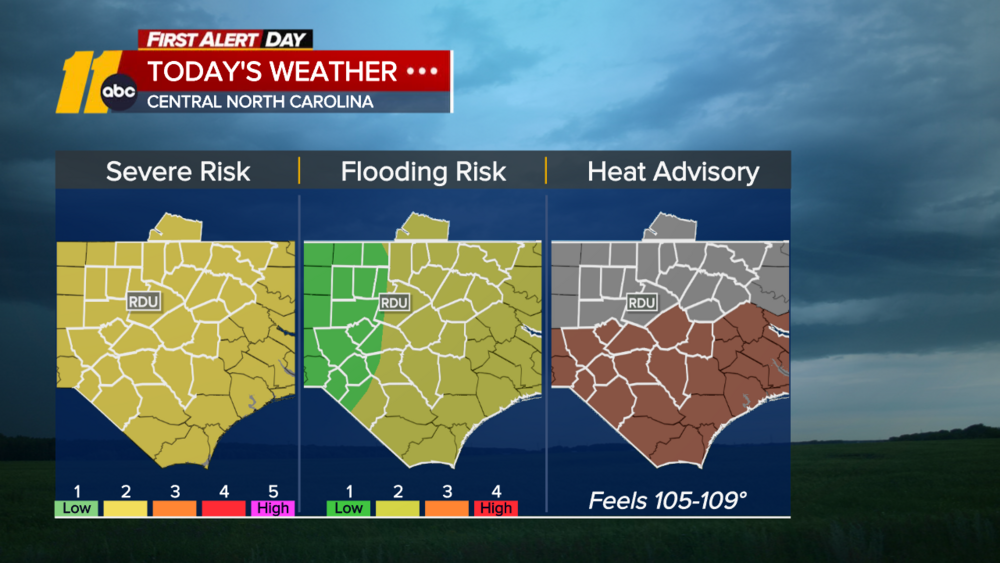 First Alert Day Forecast: Evening Storms Possible