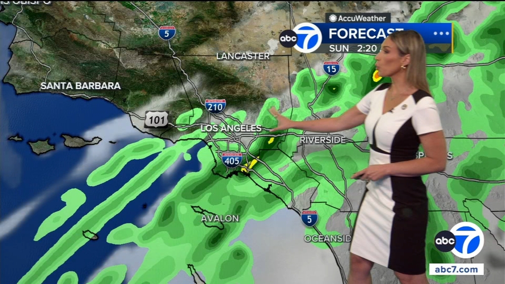 Hurricane Marie brings chance of rain to SoCal over Labor Day weekend