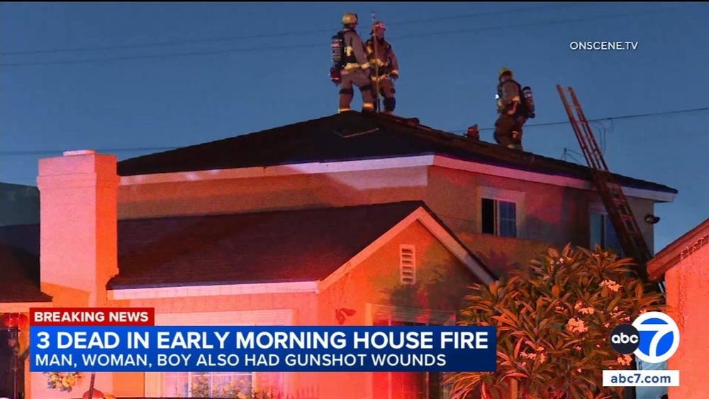 Family of 3 found dead after apparent murder-suicide at Maywood home