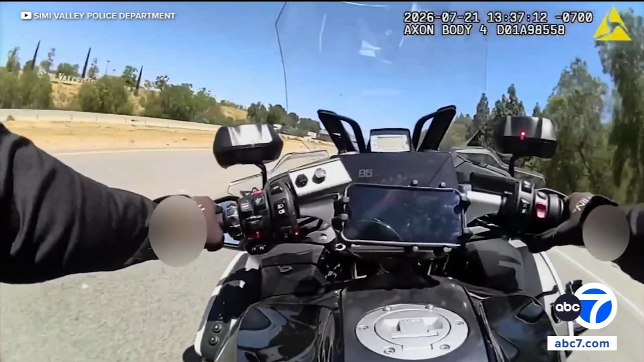 New videos show Simi Valley police chase that ended in crash, shooting