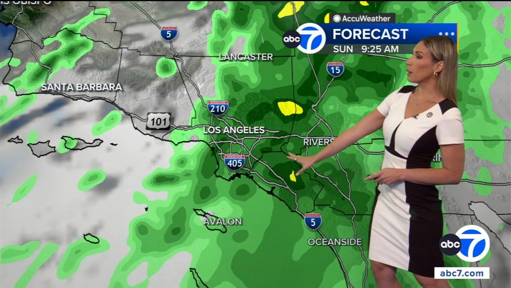 Hurricane Marie brings chance of rain to SoCal over Labor Day weekend