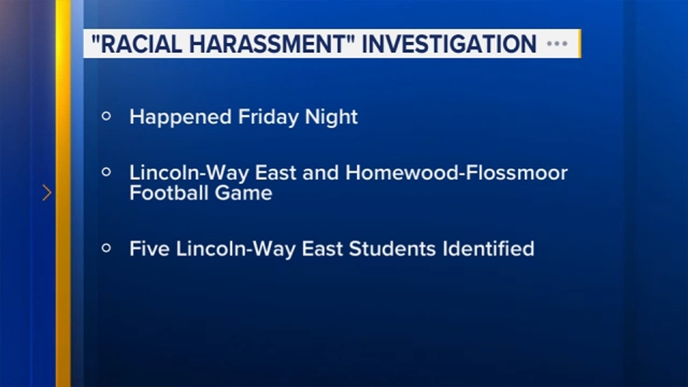 South suburban high school students involved in 'racist harassment'