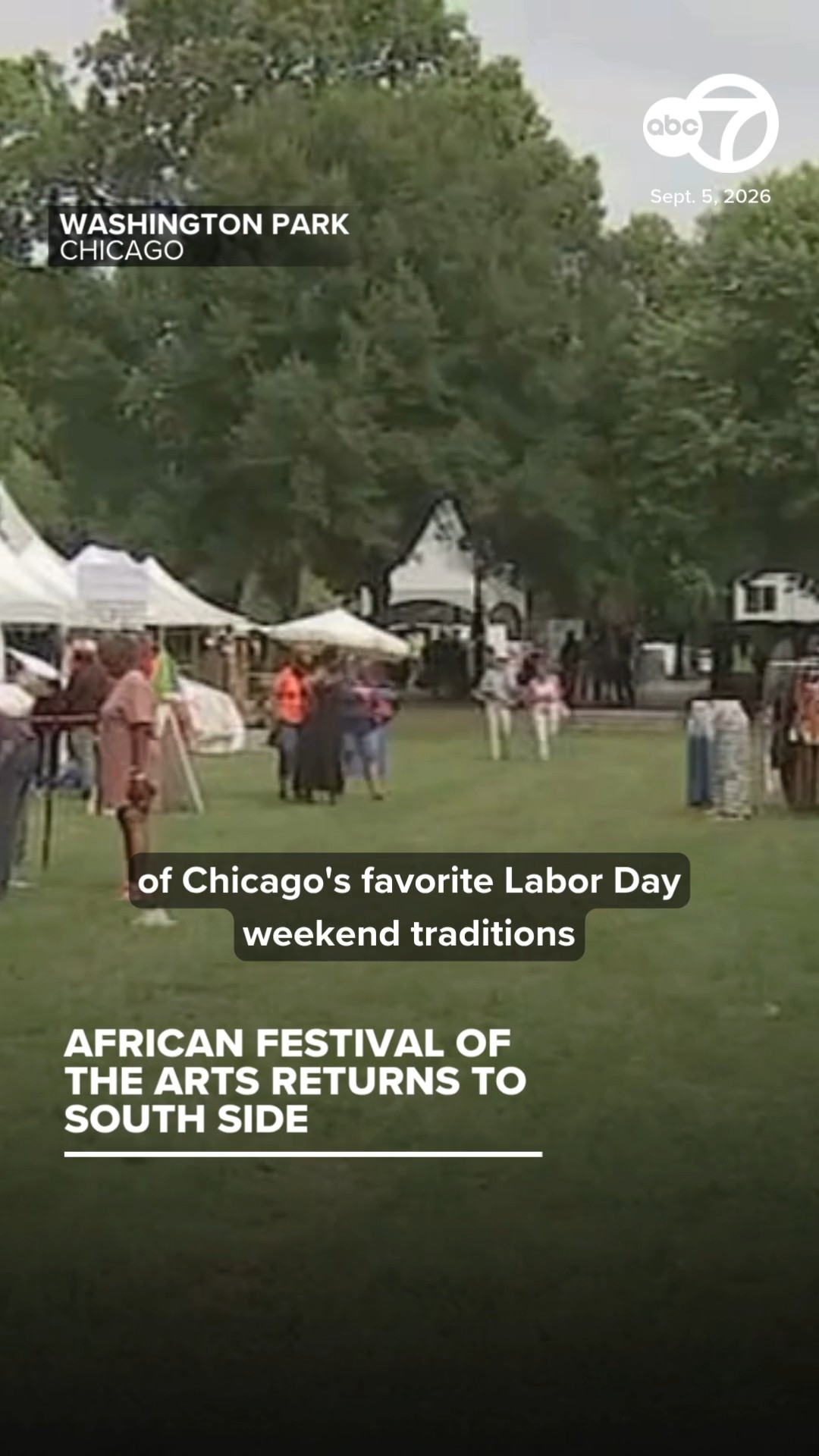 Holiday weekend events include African Festival of the Arts