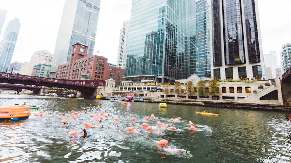 Chicago River Swim Raising Funds for ALS Research