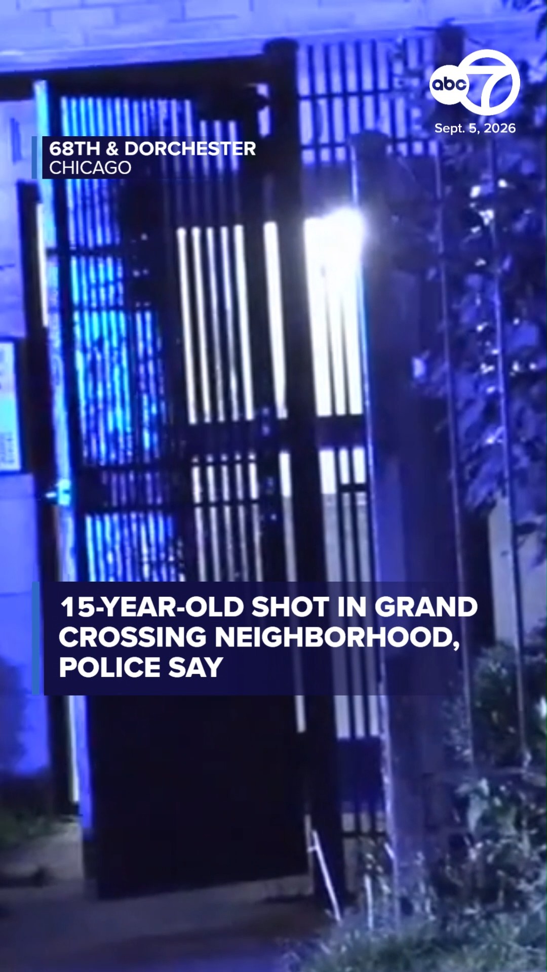 15-year-old shot in Grand Crossing neighborhood, Chicago police say