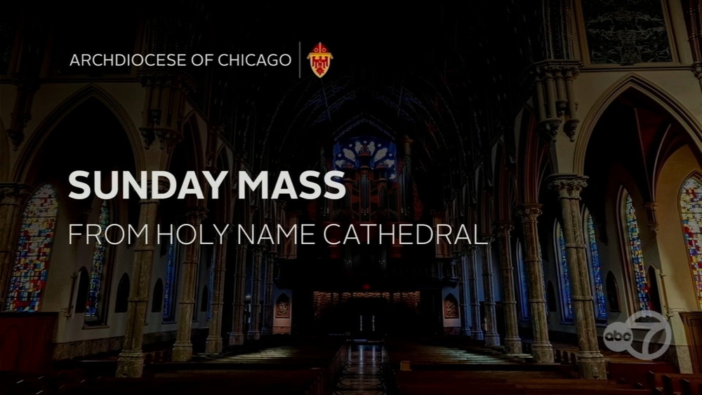 Archdiocese of Chicago holds Sunday Mass at Holy Name Cathedral