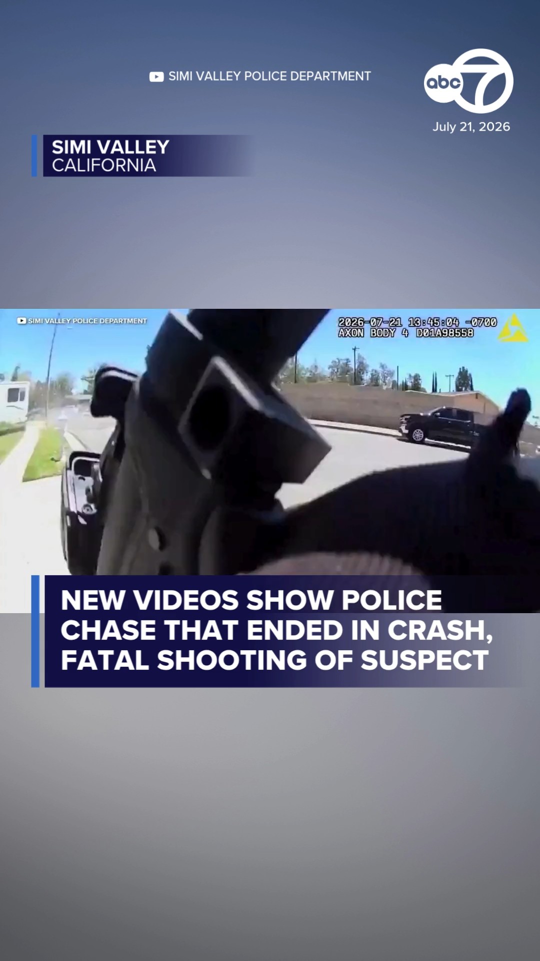 New videos show Simi Valley chase that ended in fatal shooting