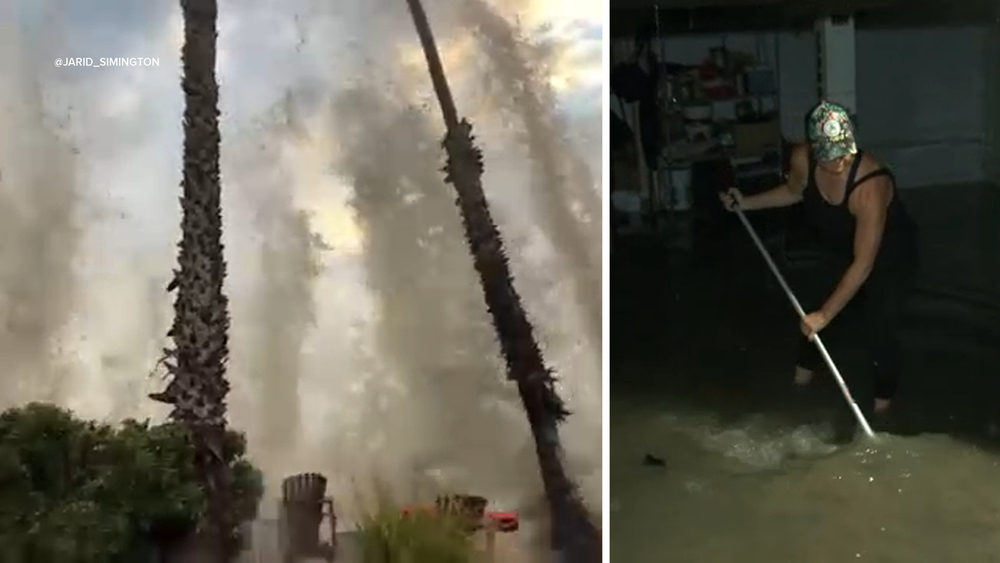Marie batters SoCal coast, leaving communities flooded