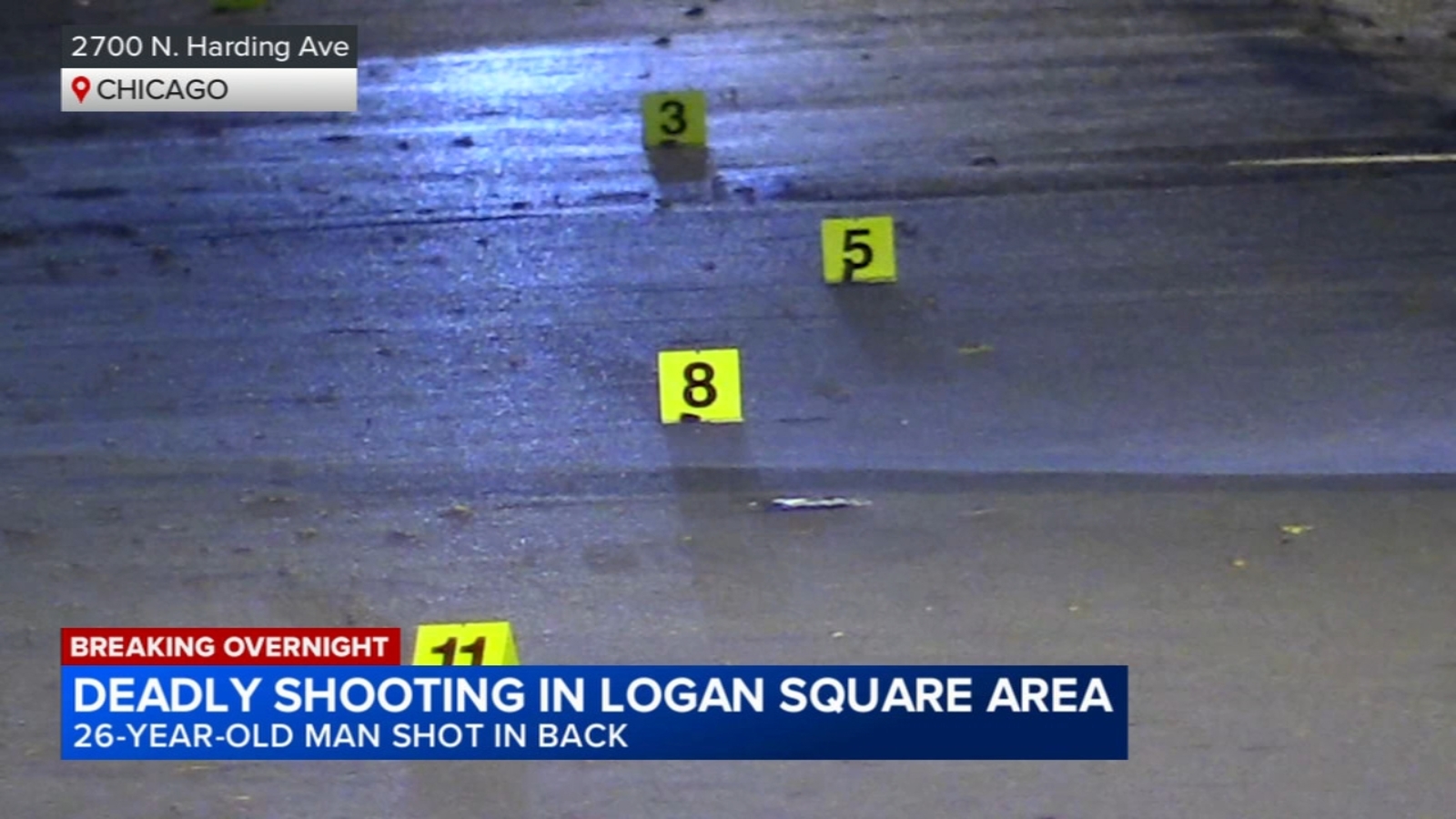Coverage image for: Chicago shooting: Man shot, killed on Harding Avenue in Logan Square