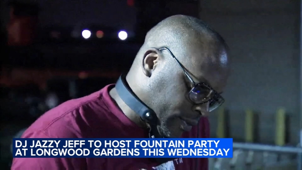 DJ Jazzy Jeff to perform fountain show at Longwood Gardens