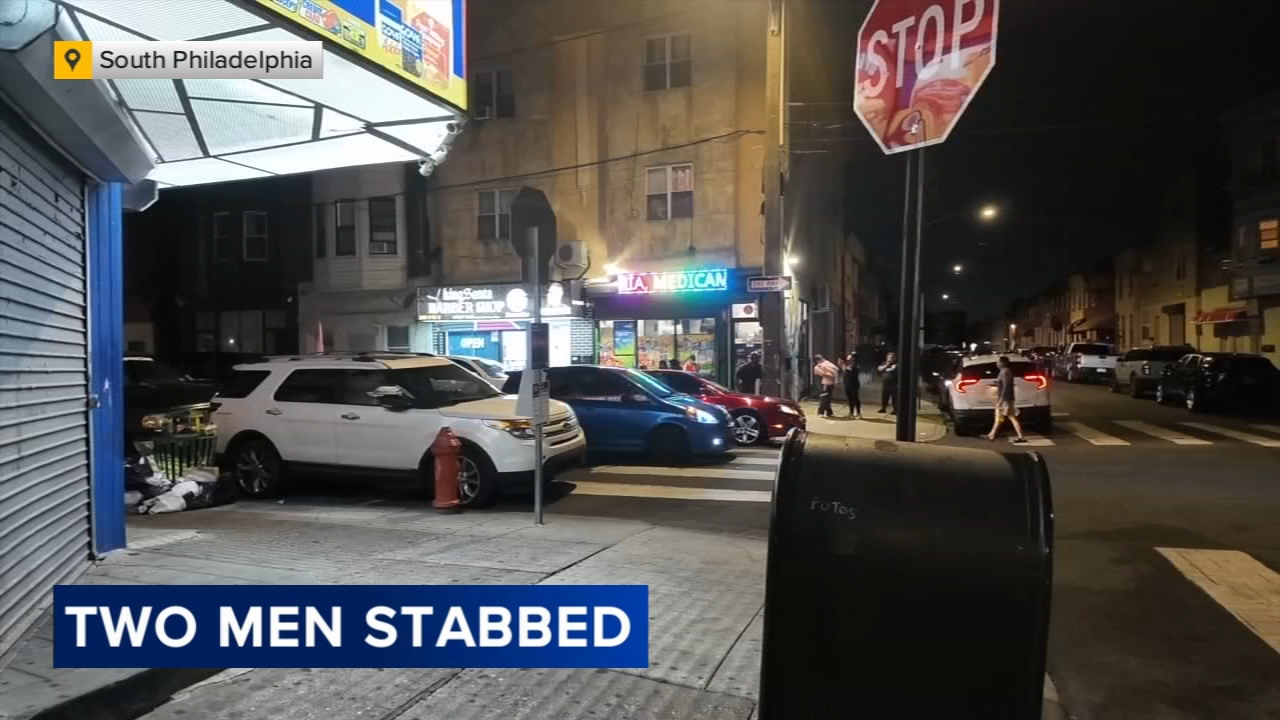 2 men stabbed in South Philadelphia, police say