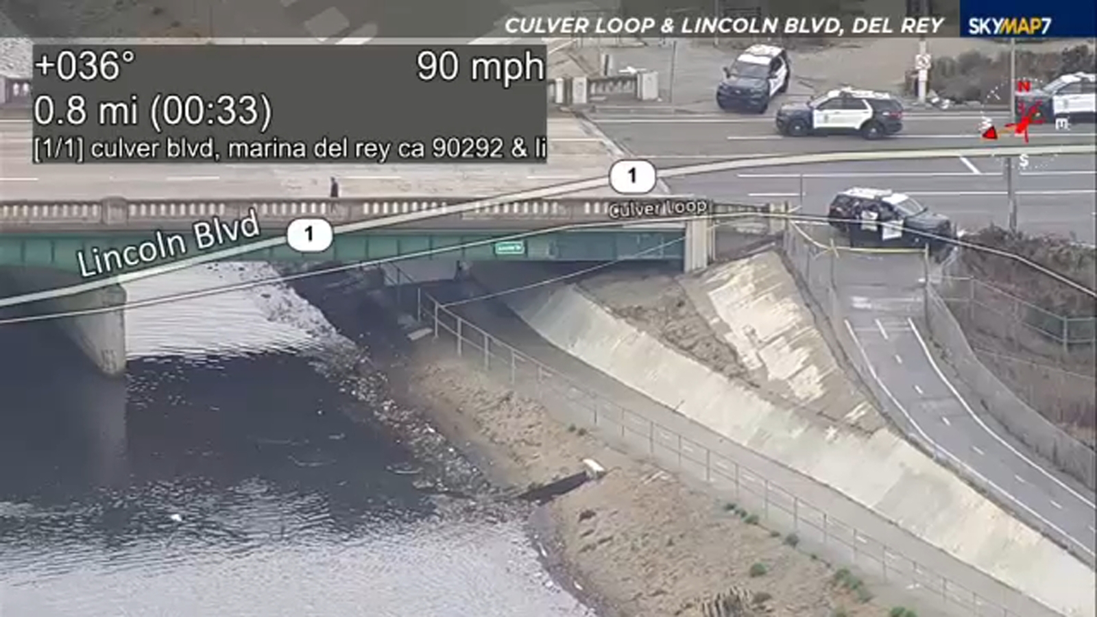 Body found in Ballona Creek in Playa del Rey, LAPD says