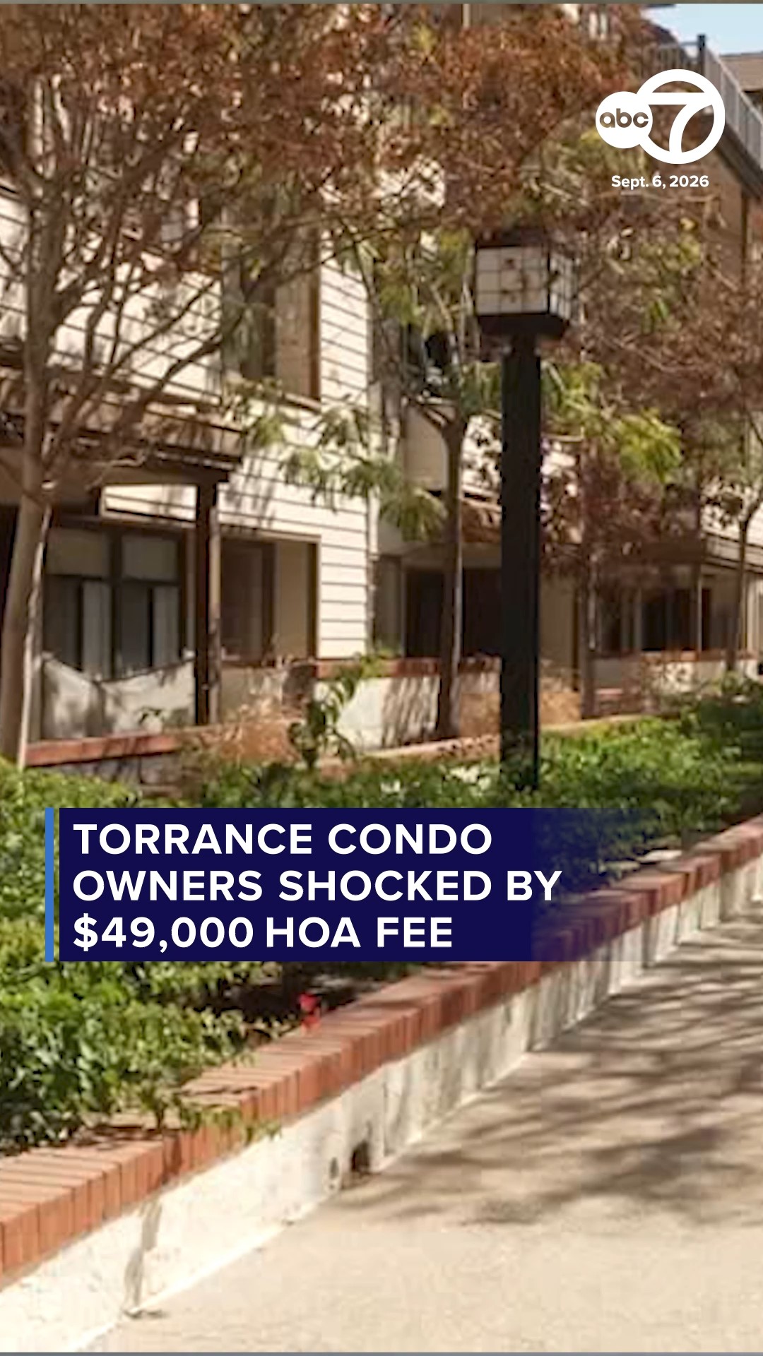 Torrance condo owners shocked by $49,000 HOA fee