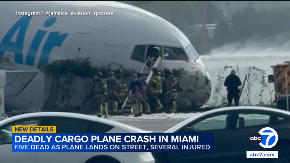 Latest details on deadly Amazon cargo plane crash in Miami